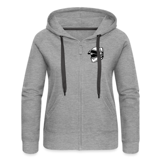 Women's Premium Hooded Jacket LiippiMotorsport - heather grey