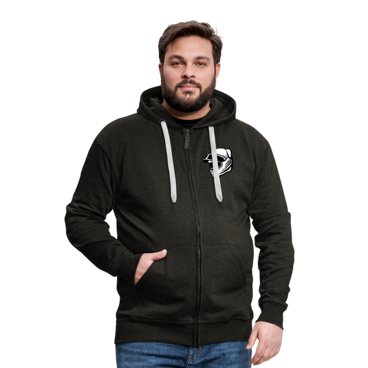 Men's Premium Hooded Jacket LiippiMotorsport - charcoal grey