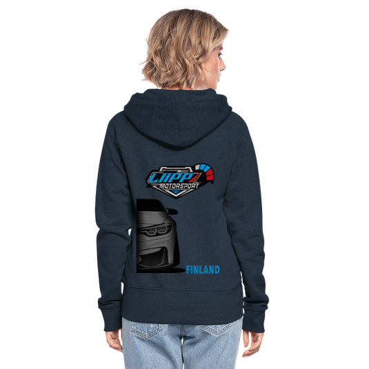 Women's Premium Hooded Jacket LiippiMotorsport - navy