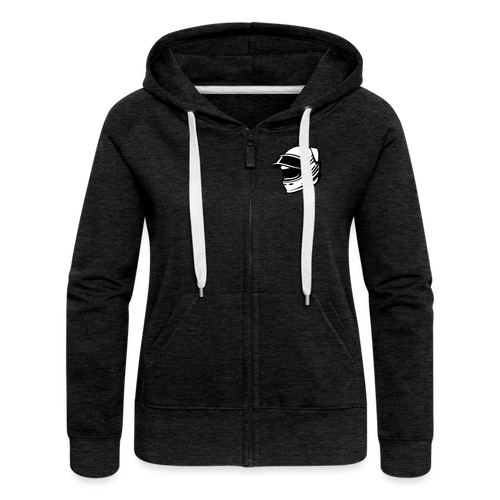 Women's Premium Hooded Jacket LiippiMotorsport - charcoal grey