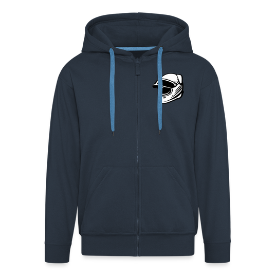 Men's Premium Hooded Jacket LiippiMotorsport - navy