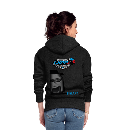 Women's Premium Hooded Jacket LiippiMotorsport - charcoal grey