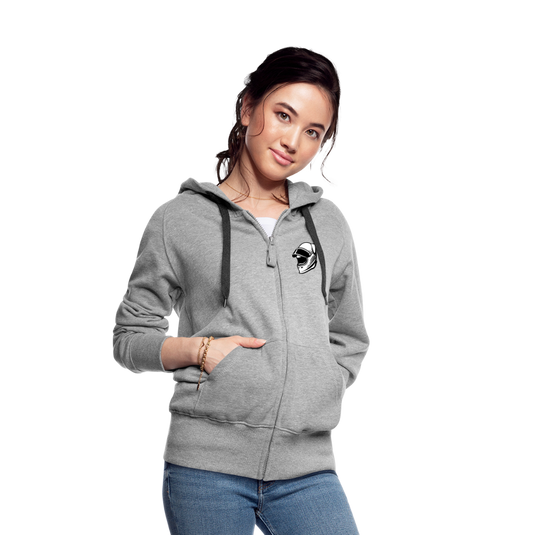 Women's Premium Hooded Jacket LiippiMotorsport - heather grey