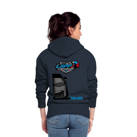 Women's Premium Hooded Jacket LiippiMotorsport - navy