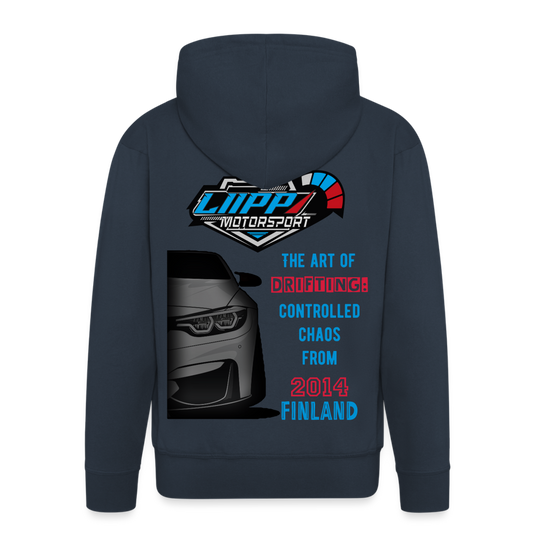 Men's Premium Hooded Jacket LiippiMotorsport - navy