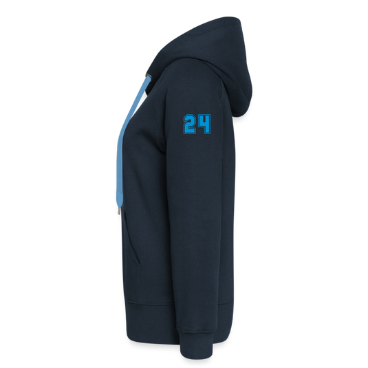 Women's Premium Hooded Jacket LiippiMotorsport - navy