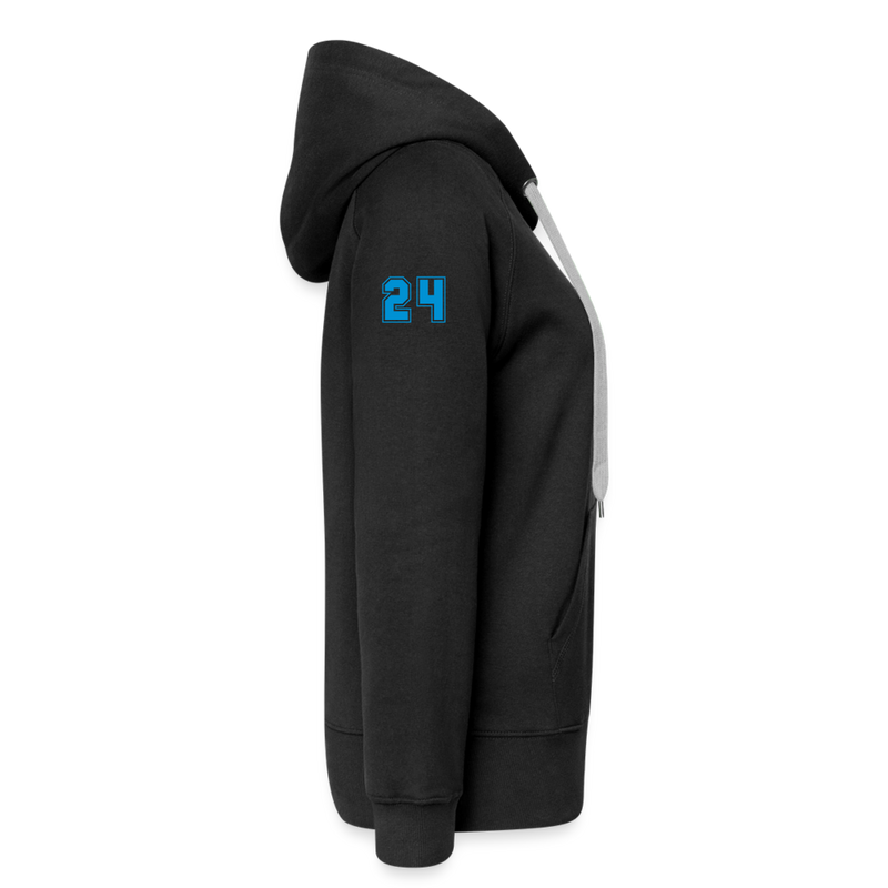 Lataa kuva gallerian katseluohjelmaan Women&#39;s Premium Hooded Jacket LiippiMotorsport - black
