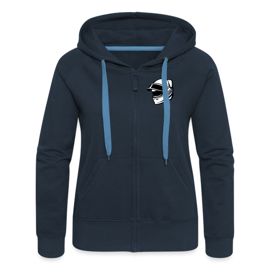 Women's Premium Hooded Jacket LiippiMotorsport - navy