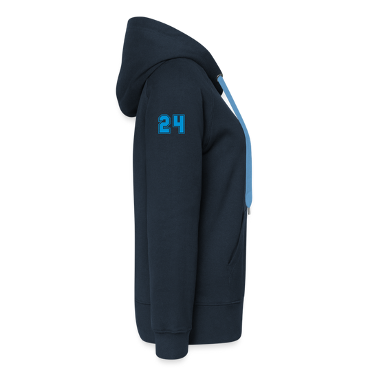 Women's Premium Hooded Jacket LiippiMotorsport - navy