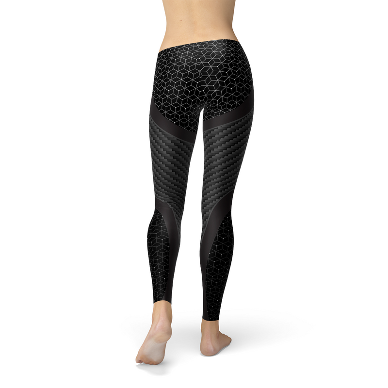 Lataa kuva gallerian katseluohjelmaan Womens Carbon Fiber Sports Leggings
