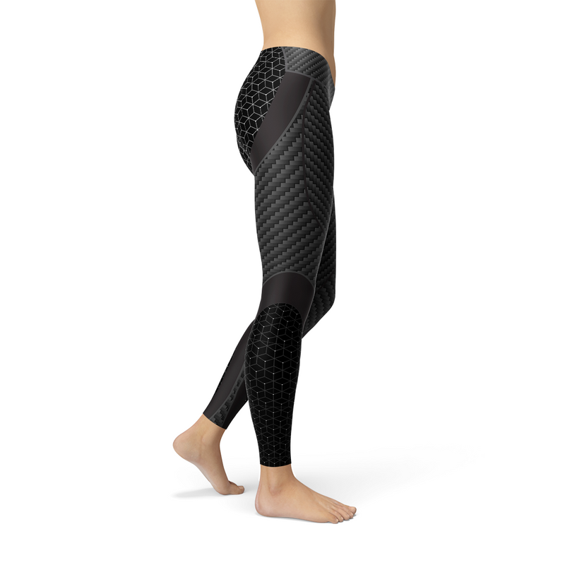 Lataa kuva gallerian katseluohjelmaan Womens Carbon Fiber Sports Leggings
