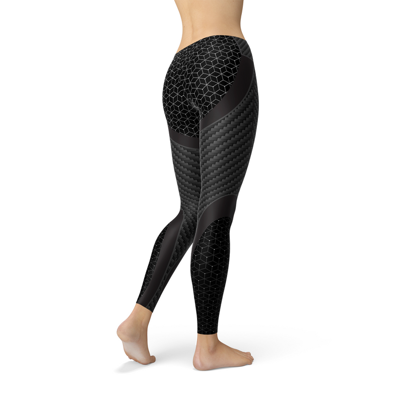 Lataa kuva gallerian katseluohjelmaan Womens Carbon Fiber Sports Leggings
